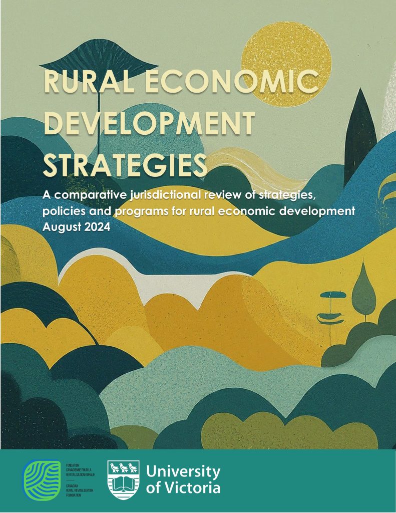 Draft Rural Economic Development Plan Rural Economic Development Strategies - CRRF/FCRR